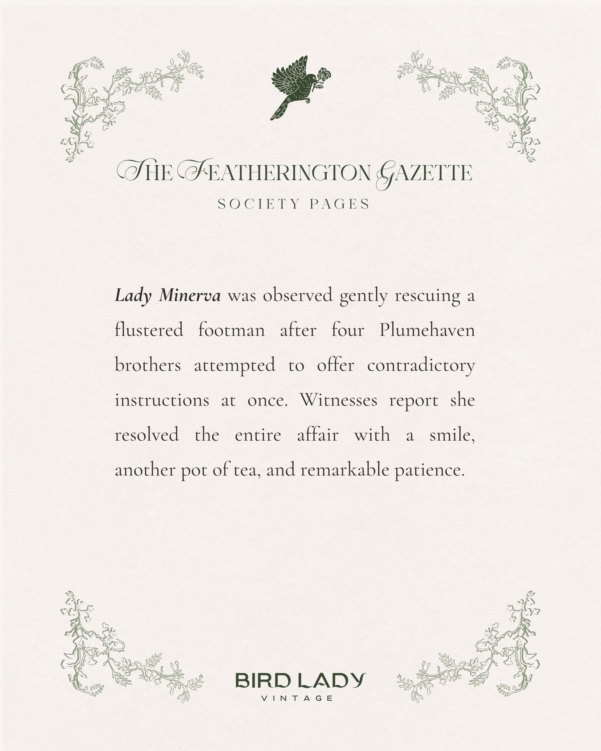 Lady Minerva Plumehaven  | Digital Download