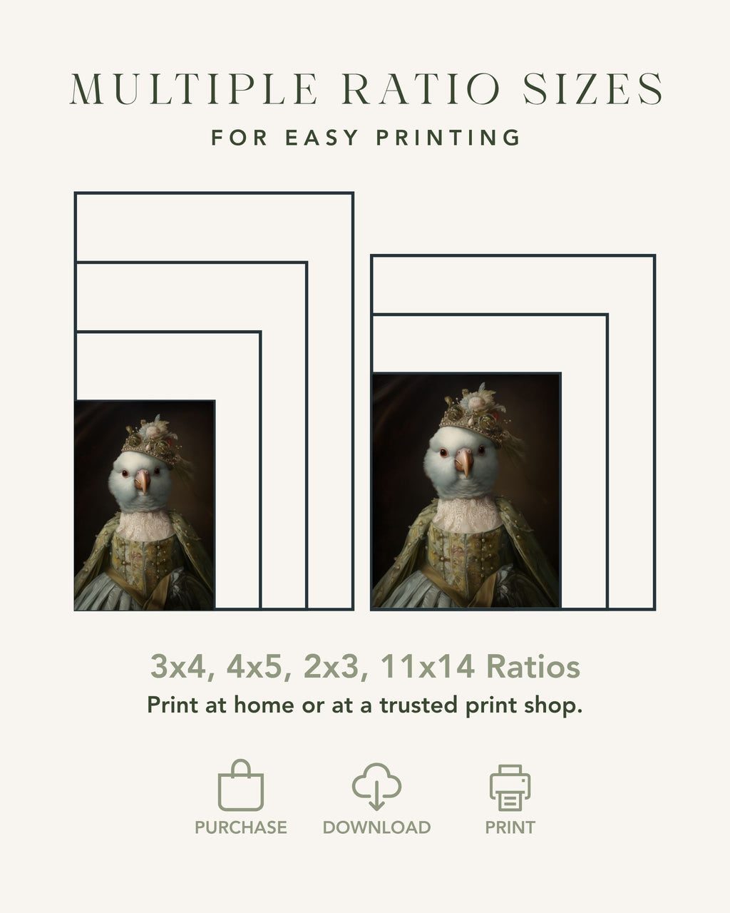 Miss Penelope Puffwing | Digital Download