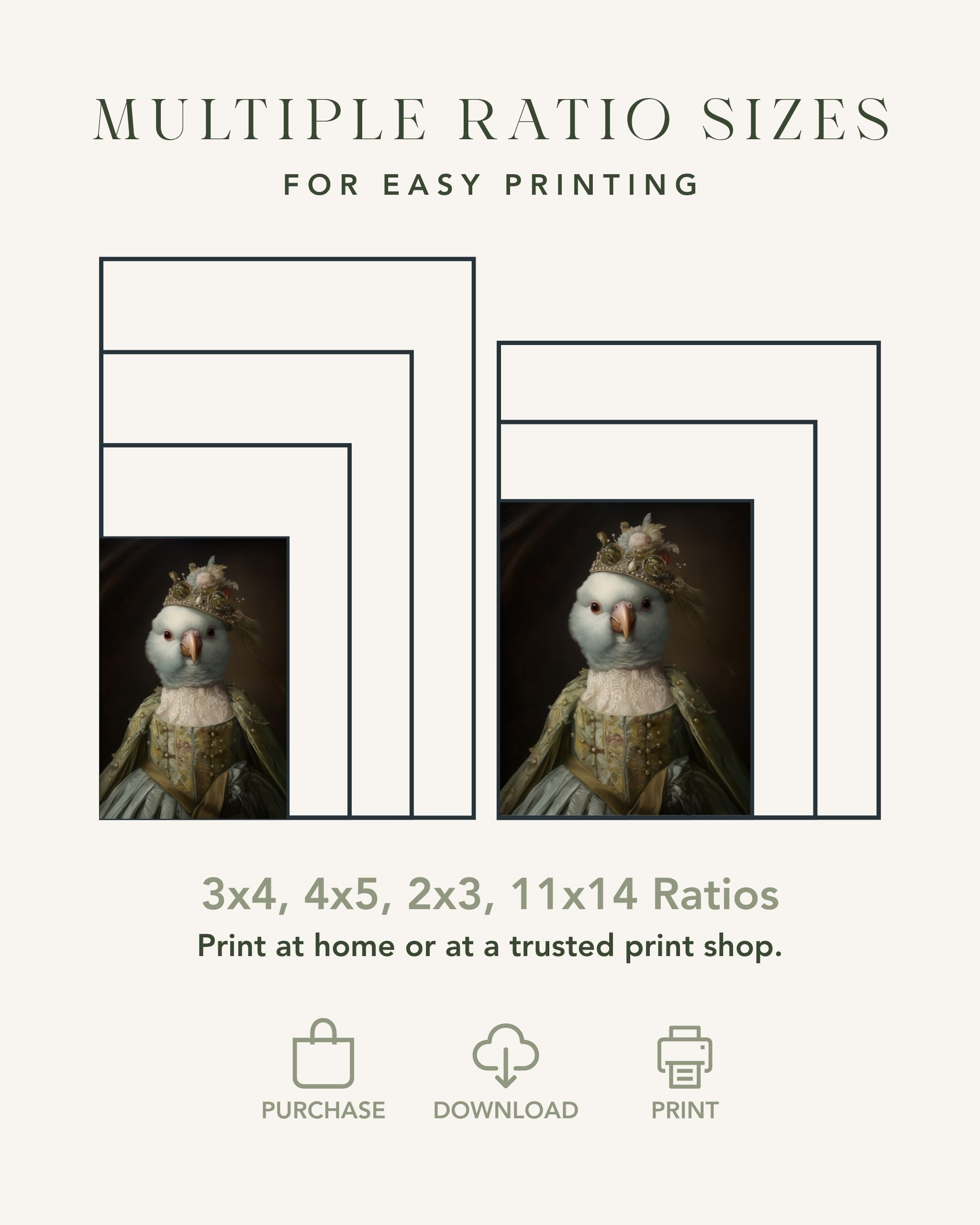 Miss Penelope Puffwing | Digital Download